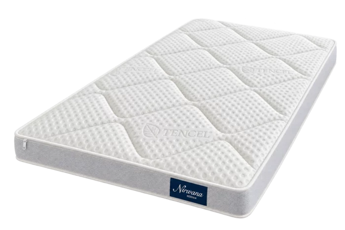 Duo topdekmatras 10 cm – traagschuim & koudschuim – Tencel hoes – foto 1